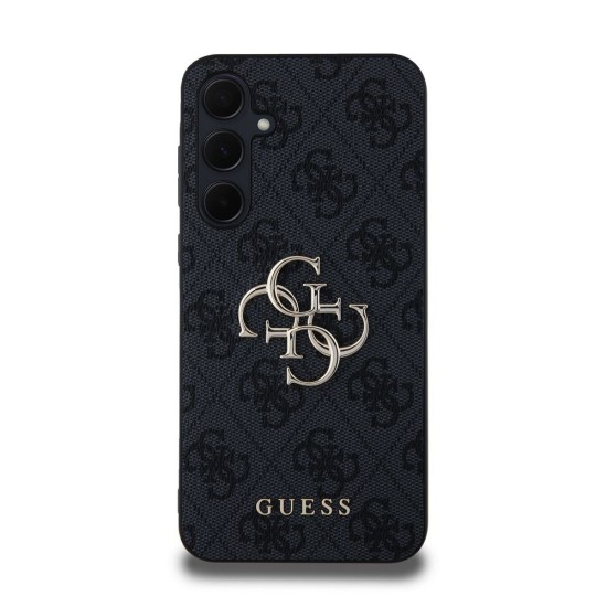 Husă Guess PU 4G Metal Logo pentru Samsung Galaxy A35 5G, Grey Husă Guess PU 4G Metal Logo pentru Samsung Galaxy A35 5G, Grey (Bakr, GUHCSA354GMGGR) by www.silkase.ro