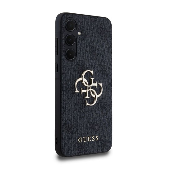 Husă Guess PU 4G Metal Logo pentru Samsung Galaxy A35 5G, Grey Husă Guess PU 4G Metal Logo pentru Samsung Galaxy A35 5G, Grey (Bakr, GUHCSA354GMGGR) by www.silkase.ro