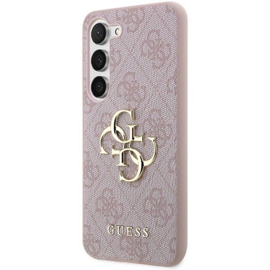 Husa Guess PU 4G Metal Logo pentru Samsung Galaxy A55 5G, Pink Husa Guess PU 4G Metal Logo pentru Samsung Galaxy A55 5G, Pink (Bakr, GUHCSA554GMGPI) by www.silkase.ro