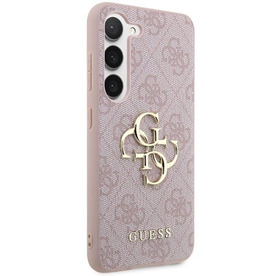 Husa Guess PU 4G Metal Logo pentru Samsung Galaxy A55 5G, Pink Husa Guess PU 4G Metal Logo pentru Samsung Galaxy A55 5G, Pink (Bakr, GUHCSA554GMGPI) by www.silkase.ro