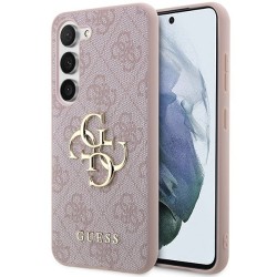 Husa Guess PU 4G Metal Logo pentru Samsung Galaxy A55 5G, Pink