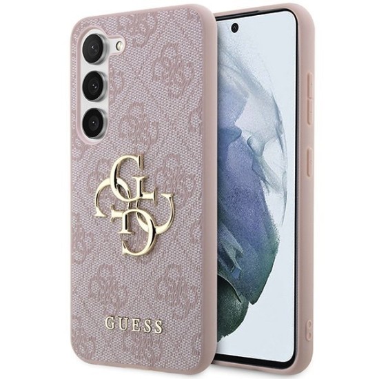 Husa Guess PU 4G Metal Logo pentru Samsung Galaxy A55 5G, Pink Husa Guess PU 4G Metal Logo pentru Samsung Galaxy A55 5G, Pink (Bakr, GUHCSA554GMGPI) by www.silkase.ro