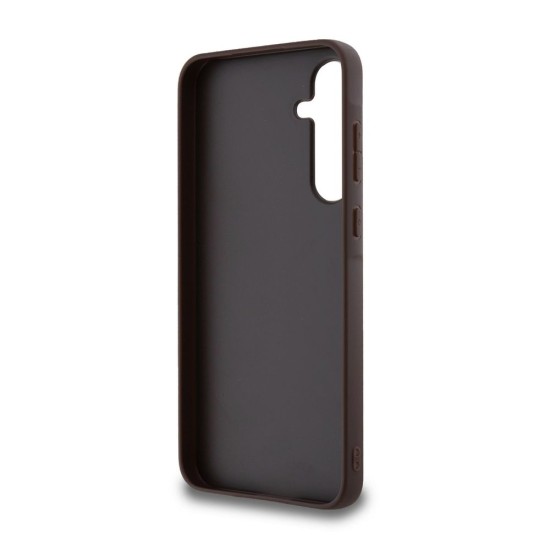 Husa Guess PU 4G Metal Logo pentru Samsung Galaxy A55 5G, Maro Husa Guess PU 4G Metal Logo pentru Samsung Galaxy A55 5G, Maro (Bakr, GUHCSA554GMGBR) by www.silkase.ro