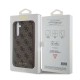 Husa Guess 4G Charm pentru Samsung Galaxy A35 5G, Maro (Bakr, GUHCSA35GF4GBR) by www.silkase.ro
