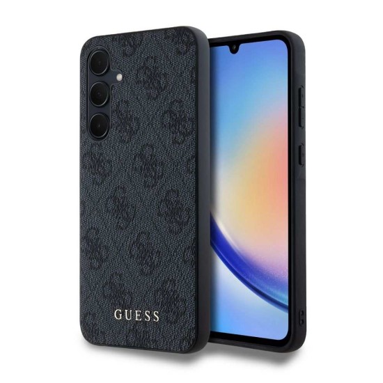 Husa Guess 4G pentru Samsung Galaxy A35 5G, Gri Husa Guess 4G pentru Samsung Galaxy A35 5G, Gri (Bakr, GUOHCSA35G4GFGR) by www.silkase.ro