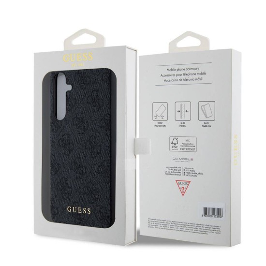Husa Guess 4G pentru Samsung Galaxy A35 5G, Gri Husa Guess 4G pentru Samsung Galaxy A35 5G, Gri (Bakr, GUOHCSA35G4GFGR) by www.silkase.ro