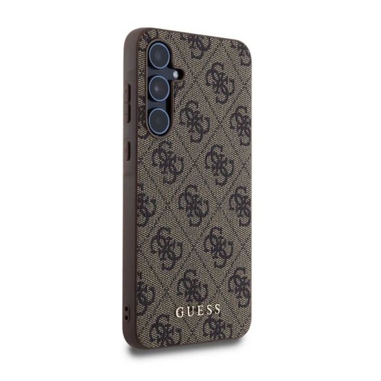 Husa Guess 4G pentru Samsung Galaxy A55 5G, Maro Husa Guess 4G pentru Samsung Galaxy A55 5G, Maro (Bakr, GUOHCSA55G4GFBR) by www.silkase.ro