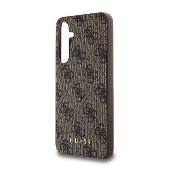 Husa Guess 4G pentru Samsung Galaxy A55 5G, Maro Husa Guess 4G pentru Samsung Galaxy A55 5G, Maro (Bakr, GUOHCSA55G4GFBR) by www.silkase.ro