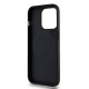 Husa Premium DKNY PU Leather Checkered Pattern MagSafe pentru iPhone 15 Pro, Black (Bakr, DKHMP15LPCPVSLK) by www.silkase.ro