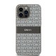 Husă DKNY PU Leather Repeat Pattern Tonal Stripe pentru iPhone 15 Pro Max, Beige (Bakr, DKHCP15XPRTHSLE) by www.silkase.ro