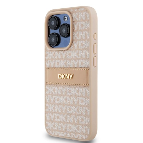 Husa DKNY PU Leather Repeat Pattern Tonal Stripe pentru iPhone 14 Pro Max, Pink Husa DKNY PU Leather Repeat Pattern Tonal Stripe pentru iPhone 14 Pro Max, Pink (Bakr, DKHCP14XPRTHSLP) by www.silkase.ro
