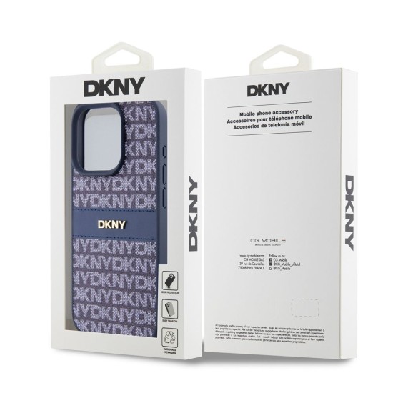 Husă DKNY PU Leather Repeat Pattern Tonal Stripe pentru iPhone 15 Pro, Albastru Husă DKNY PU Leather Repeat Pattern Tonal Stripe pentru iPhone 15 Pro, Albastru (Bakr, DKHCP15LPRTHSLB) by www.silkase.ro