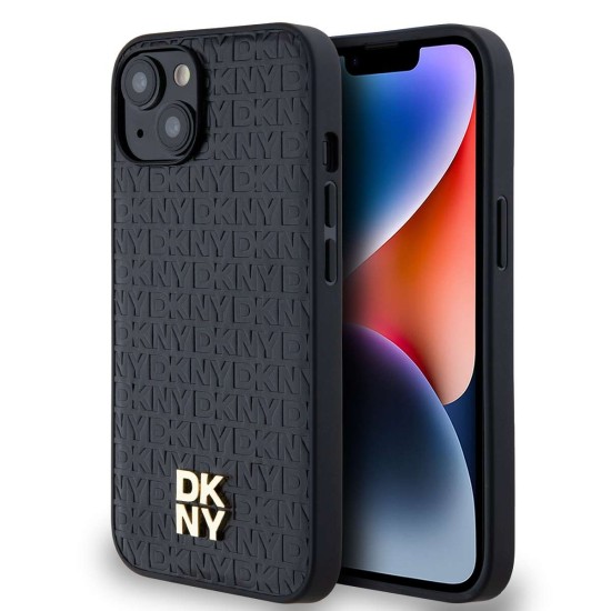 Husă DKNY PU Leather Repeat Pattern Stack Logo MagSafe pentru iPhone 15, Black Husă DKNY PU Leather Repeat Pattern Stack Logo MagSafe pentru iPhone 15, Black (Bakr, DKHMP15SPSHRPSK) by www.silkase.ro