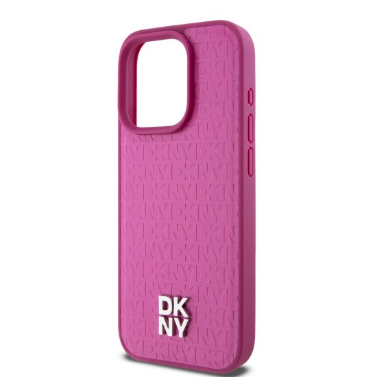 Husă MagSafe DKNY din Piele Ecologică cu Logo Stack pentru iPhone 15 Pro Max, Roz Husă MagSafe DKNY din Piele Ecologică cu Logo Stack pentru iPhone 15 Pro Max, Roz (Bakr, DKHMP15XPSHRPSP) by www.silkase.ro