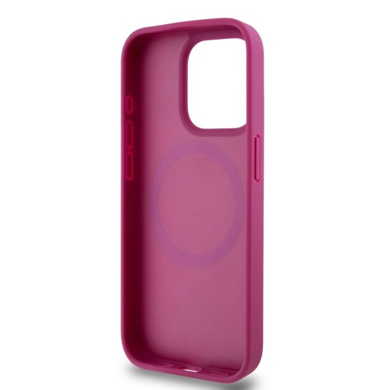 Husă MagSafe DKNY din Piele Ecologică cu Logo Stack pentru iPhone 15 Pro Max, Roz Husă MagSafe DKNY din Piele Ecologică cu Logo Stack pentru iPhone 15 Pro Max, Roz (Bakr, DKHMP15XPSHRPSP) by www.silkase.ro