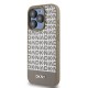 Husă DKNY PU Leather Repeat Pattern Bottom Stripe MagSafe pentru iPhone 14 Pro Max, Brown (Bakr, DKHMP14XPSOSPW) by www.silkase.ro
