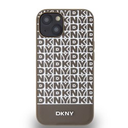Husa DKNY PU Leather Repeat Pattern Bottom Stripe MagSafe pentru iPhone 15, Brown Husa DKNY PU Leather Repeat Pattern Bottom Stripe MagSafe pentru iPhone 15, Brown