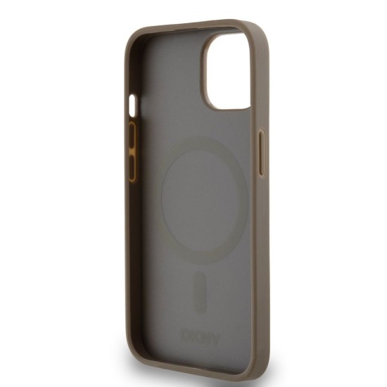 Husa DKNY PU Leather Repeat Pattern Bottom Stripe MagSafe pentru iPhone 15, Brown Husa DKNY PU Leather Repeat Pattern Bottom Stripe MagSafe pentru iPhone 15, Brown (Bakr, DKHMP15SPSOSPW) by www.silkase.ro