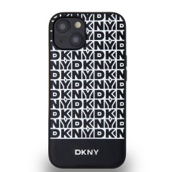 Husa DKNY PU Leather Repeat Pattern Bottom Stripe MagSafe pentru iPhone 14, Black Husa DKNY PU Leather Repeat Pattern Bottom Stripe MagSafe pentru iPhone 14, Black
