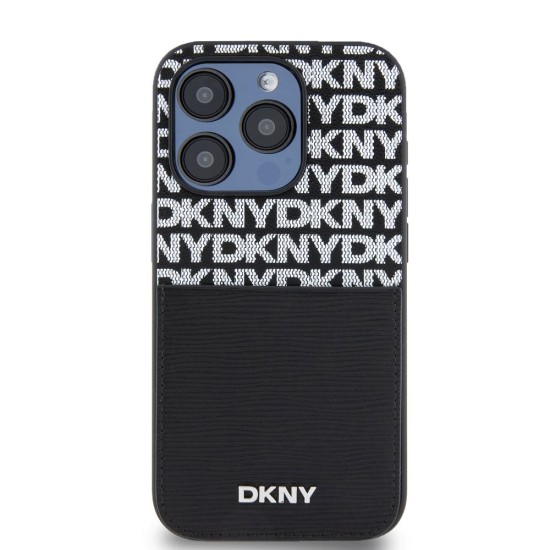 Husa DKNY PU Leather Repeat Pattern Card Pocket pentru iPhone 14 Pro Max, Black Husa DKNY PU Leather Repeat Pattern Card Pocket pentru iPhone 14 Pro Max, Black (Bakr, DKHCP14XPCRTHLK) by www.silkase.ro