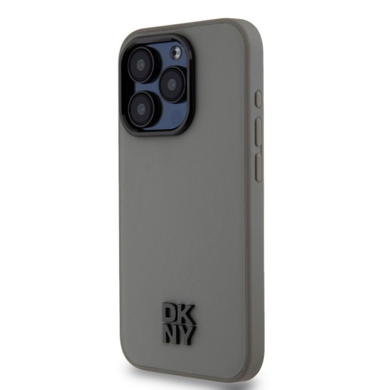 Husă de Protecție DKNY PU Leather Stack Logo MagSafe pentru iPhone 15 Pro, Grey Husă de Protecție DKNY PU Leather Stack Logo MagSafe pentru iPhone 15 Pro, Grey (Bakr, DKHMP15LPSMCSLE) by www.silkase.ro