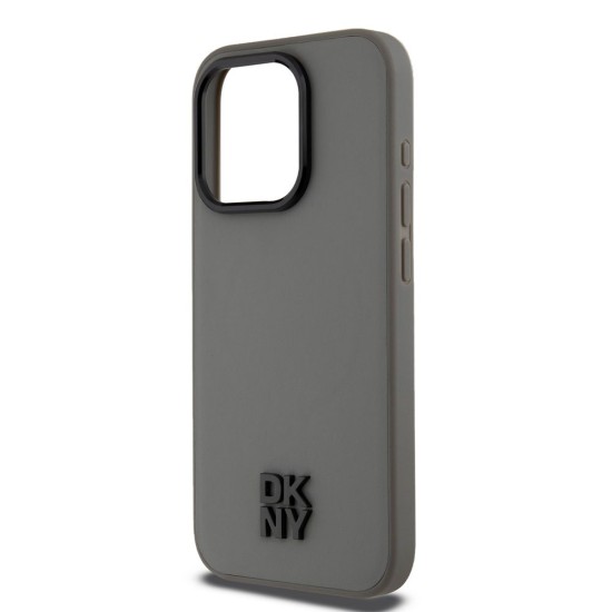 Husă de Protecție DKNY PU Leather Stack Logo MagSafe pentru iPhone 15 Pro, Grey Husă de Protecție DKNY PU Leather Stack Logo MagSafe pentru iPhone 15 Pro, Grey (Bakr, DKHMP15LPSMCSLE) by www.silkase.ro