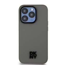 Husă DKNY PU Leather Stack Logo MagSafe pentru iPhone 15 Pro Max, Grey Husă DKNY PU Leather Stack Logo MagSafe pentru iPhone 15 Pro Max, Grey