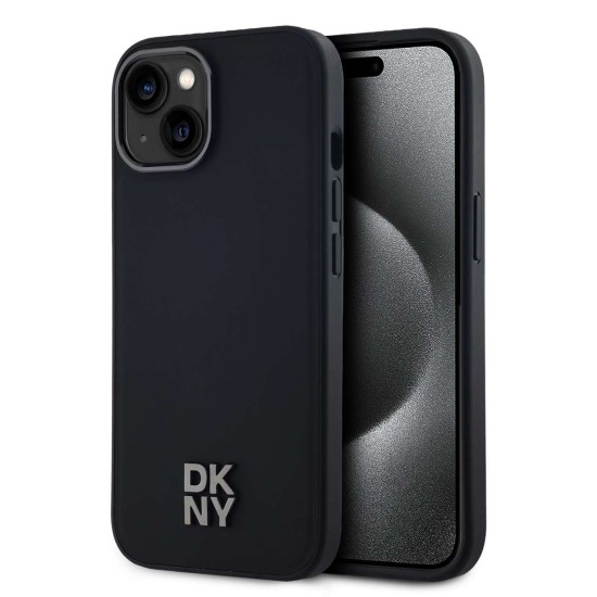 Husă Premium DKNY PU Leather Stack Logo Magsafe pentru iPhone 15, Negru Husă Premium DKNY PU Leather Stack Logo Magsafe pentru iPhone 15, Negru (Bakr, DKHMP15SPSMCSLK) by www.silkase.ro