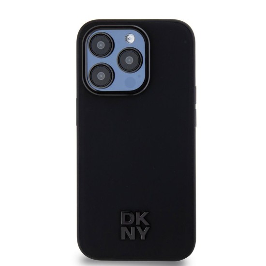 Husa iPhone 15 Pro DKNY PU Leather Stack Logo Magsafe, Black Husa iPhone 15 Pro DKNY PU Leather Stack Logo Magsafe, Black (Bakr, DKHMP15LPSMCSLK) by www.silkase.ro