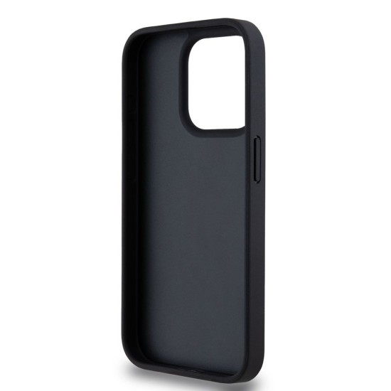 Husă DKNY PU Leather Checkered Pattern and Stripe pentru iPhone 15 Pro, Black Husă DKNY PU Leather Checkered Pattern and Stripe pentru iPhone 15 Pro, Black (Bakr, DKHCP15LPCPTSSK) by www.silkase.ro