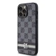 Husa DKNY PU Leather cu Pattern Carouri si Dungi pentru iPhone 15 Pro Max, Black Husa DKNY PU Leather cu Pattern Carouri si Dungi pentru iPhone 15 Pro Max, Black (Bakr, DKHCP15XPCPTSSK) by www.silkase.ro