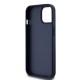 Husa de Protectie DKNY pentru iPhone 15, PU Leather Checkered Pattern and Stripe, Albastru (Bakr, DKHCP15SPCPTSSB) by www.silkase.ro