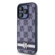 Husă DKNY PU Leather Checkered Pattern and Stripe pentru iPhone 15 Pro, Albastru Husă DKNY PU Leather Checkered Pattern and Stripe pentru iPhone 15 Pro, Albastru (Bakr, DKHCP15LPCPTSSB) by www.silkase.ro