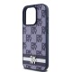 Husă DKNY PU Leather Checkered Pattern and Stripe pentru iPhone 15 Pro, Albastru Husă DKNY PU Leather Checkered Pattern and Stripe pentru iPhone 15 Pro, Albastru (Bakr, DKHCP15LPCPTSSB) by www.silkase.ro