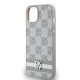Husa DKNY PU Leather Checkered Pattern and Stripe pentru iPhone 15, Beige Husa DKNY PU Leather Checkered Pattern and Stripe pentru iPhone 15, Beige (Bakr, DKHCP15SPCPTSSE) by www.silkase.ro