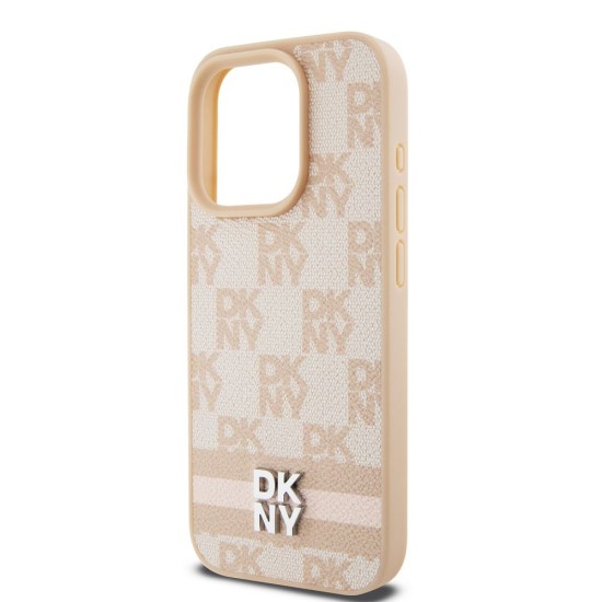 Husa DKNY din Piele Ecologica cu Model in Carouri si Dungi pentru iPhone 13 Pro Max, Roz Husa DKNY din Piele Ecologica cu Model in Carouri si Dungi pentru iPhone 13 Pro Max, Roz (Bakr, DKHCP13XPCPTSSP) by www.silkase.ro