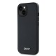 Husa iPhone 14 DKNY PU Leather Silver Metal Logo MagSafe, Black (Bakr, DKHMP14SPGHLMK) by www.silkase.ro