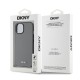 Husa iPhone 15 DKNY PU Leather Silver Metal Logo, MagSafe, Grey Husa iPhone 15 DKNY PU Leather Silver Metal Logo, MagSafe, Grey (Bakr, DKHMP15SPGHLMS) by www.silkase.ro