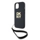 Husa DKNY PU Leather Stack Logo cu Curea de Mana pentru iPhone 13, Black Husa DKNY PU Leather Stack Logo cu Curea de Mana pentru iPhone 13, Black (Bakr, DKHCP13MPBSWSK) by www.silkase.ro