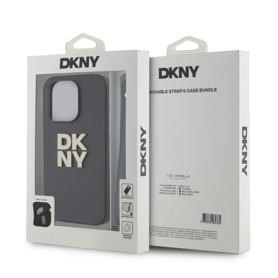 Husă DKNY PU Leather Stack Logo cu Curea pentru iPhone 14 Pro, Black Husă DKNY PU Leather Stack Logo cu Curea pentru iPhone 14 Pro, Black (Bakr, DKHCP14LPBSWSK) by www.silkase.ro