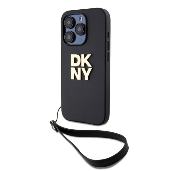 Husa DKNY PU Leather Stack Logo cu Curea de Mana pentru iPhone 14 Pro Max, Black Husa DKNY PU Leather Stack Logo cu Curea de Mana pentru iPhone 14 Pro Max, Black (Bakr, DKHCP14XPBSWSK) by www.silkase.ro