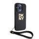Husă DKNY PU Leather Stack Logo cu Șnur pentru iPhone 15 Pro, Black Husă DKNY PU Leather Stack Logo cu Șnur pentru iPhone 15 Pro, Black (Bakr, DKHCP15LPBSWSK) by www.silkase.ro