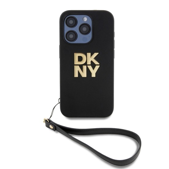 Husă DKNY PU Leather Stack Logo cu Șnur pentru iPhone 15 Pro, Black Husă DKNY PU Leather Stack Logo cu Șnur pentru iPhone 15 Pro, Black (Bakr, DKHCP15LPBSWSK) by www.silkase.ro