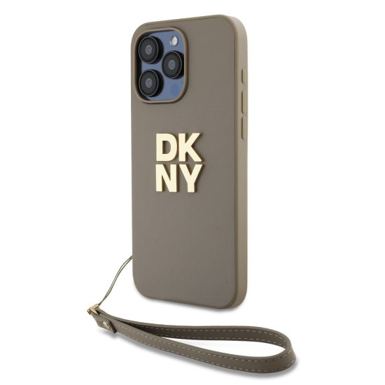 Husa DKNY PU Leather Stack Logo cu Curea pentru iPhone 14 Pro Max, Beige Husa DKNY PU Leather Stack Logo cu Curea pentru iPhone 14 Pro Max, Beige (Bakr, DKHCP14XPBSWSE) by www.silkase.ro