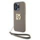 Husa DKNY PU Leather Stack Logo cu Curea pentru iPhone 14 Pro Max, Beige Husa DKNY PU Leather Stack Logo cu Curea pentru iPhone 14 Pro Max, Beige (Bakr, DKHCP14XPBSWSE) by www.silkase.ro