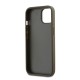 Husă DKNY PU Leather Stack Logo cu Șnur pentru iPhone 13, Maro (Bakr, DKHCP13MPBSWSA) by www.silkase.ro