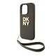 Husă de Protecție DKNY PU Leather Stack Logo pentru iPhone 14 Pro, cu Curea de Mână, Maro Husă de Protecție DKNY PU Leather Stack Logo pentru iPhone 14 Pro, cu Curea de Mână, Maro (Bakr, DKHCP14LPBSWSA) by www.silkase.ro