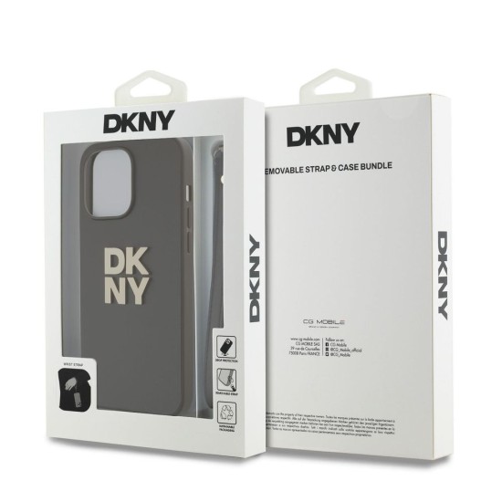 Husa DKNY PU Leather Stack Logo cu Curea de Mana pentru iPhone 14 Pro Max, Maro Husa DKNY PU Leather Stack Logo cu Curea de Mana pentru iPhone 14 Pro Max, Maro (Bakr, DKHCP14XPBSWSA) by www.silkase.ro