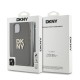 Husă DKNY PU Leather Stack Logo cu Șnur pentru iPhone 15, Brown (Bakr, DKHCP15SPBSWSA) by www.silkase.ro