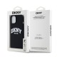 Husa DKNY Liquid Silicone Arch Logo MagSafe pentru iPhone 11, Black (Bakr, DKHMN61SNYACH) by www.silkase.ro